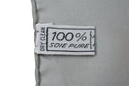 Celine Scarf Vintage Carriage Wheel Silk Silver Pink — view 6