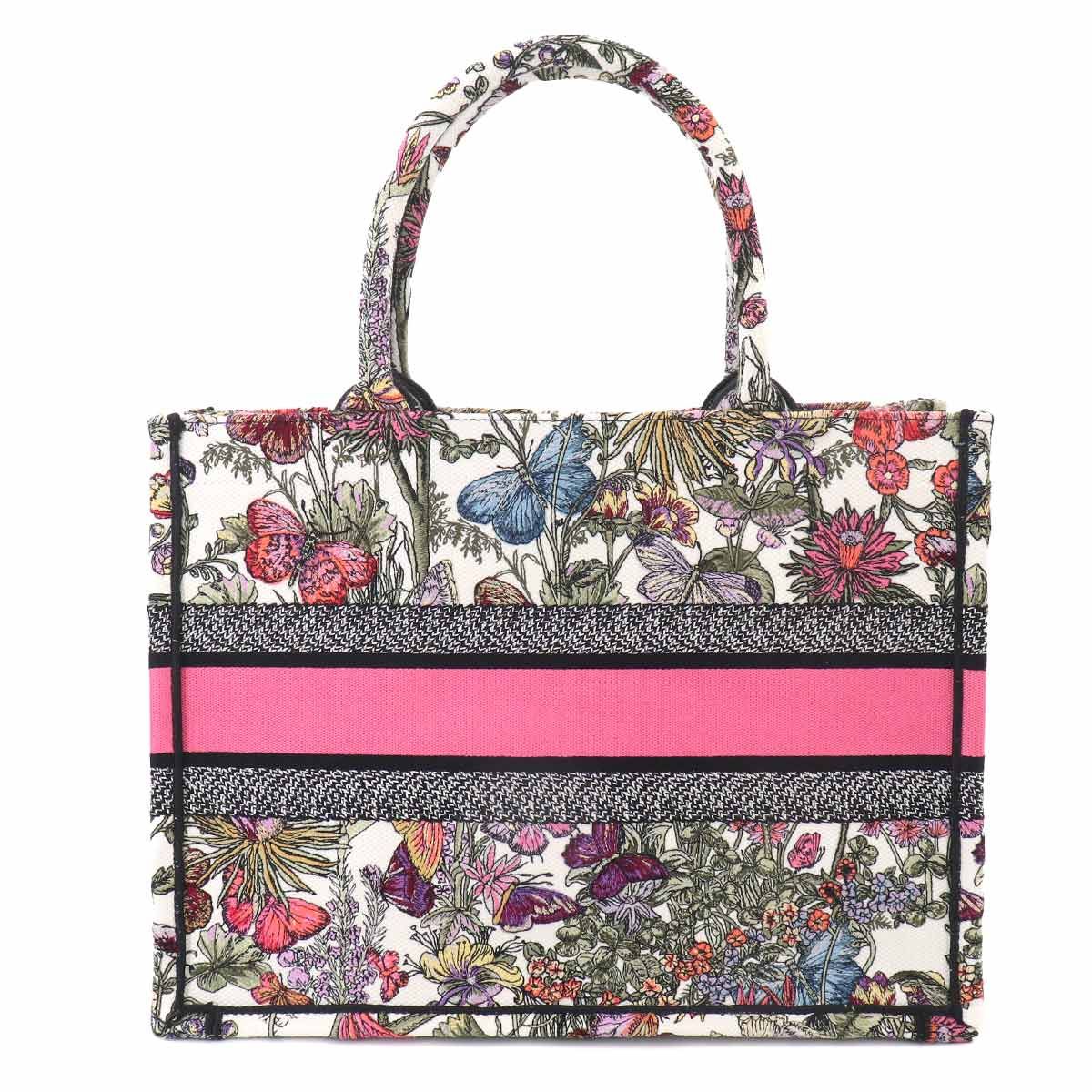 Dior Book Tote Canvas White Multicolor — view 2