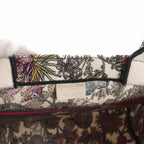 Dior Book Tote Canvas White Multicolor — view 7