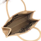 Dior Union Motif Book Tote Jute — view 6