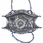 Dior Book Tote Canvas White Blue — view 6