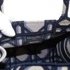 Dior Macro Cannage Book Tote Small Canvas — view 7