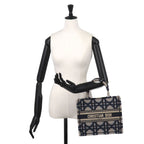 Dior Macro Cannage Book Tote Small Canvas — view 9