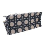 Dior Macro Cannage Book Tote Canvas Navy — view 4