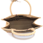 Dior Union Motif Book Tote Jute — view 6