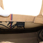 Dior Union Motif Book Tote Jute — view 7