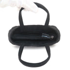 Dior Trotter Mini Hand Bag Nylon Leather Black Silver — view 7