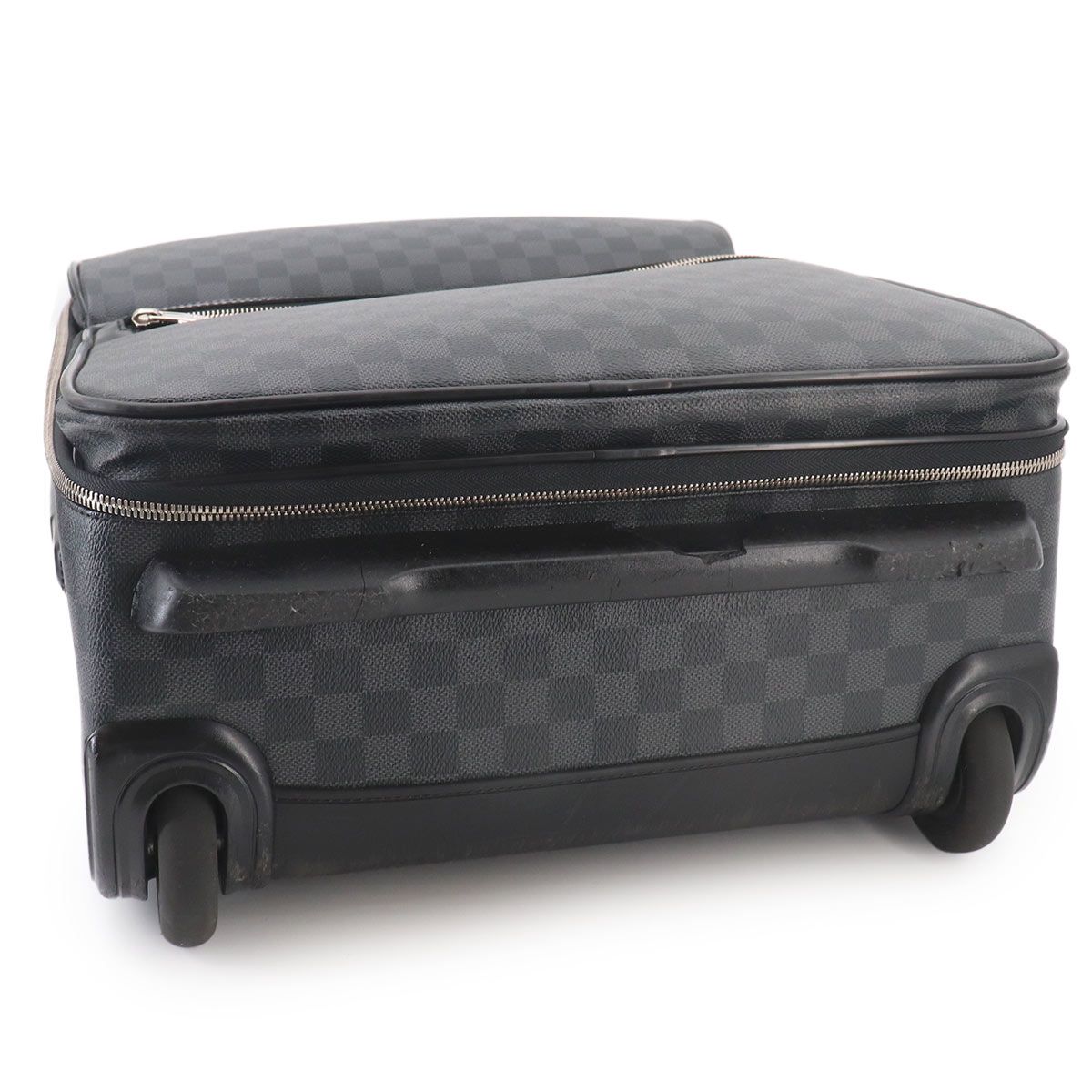 Louis Vuitton Damier Graphite Pegase Business 55 Carry Bag Suitcase Black — view 5