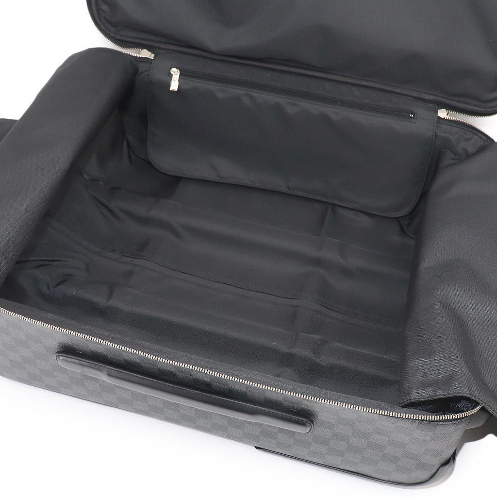 Louis Vuitton Damier Graphite Pegase Business 55 Carry Bag Suitcase Black — view 6