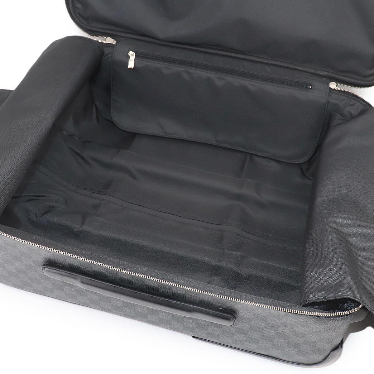 Louis Vuitton Damier Graphite Pegase Business 55 Carry Bag Suitcase Black — view 6