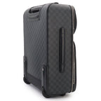Louis Vuitton Damier Graphite Pegase Business 55 Carry Bag Suitcase Black — view 4