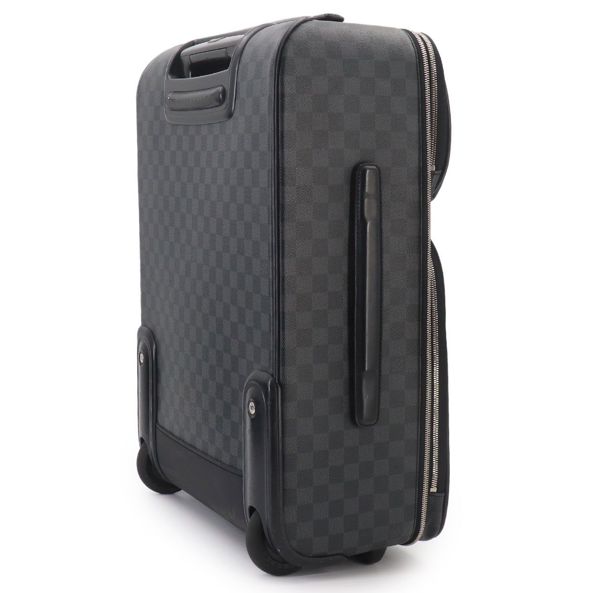 Louis Vuitton Damier Graphite Pegase Business 55 Carry Bag Suitcase Black — view 4