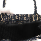 Dior Oblique Book Tote Canvas Navy — view 8
