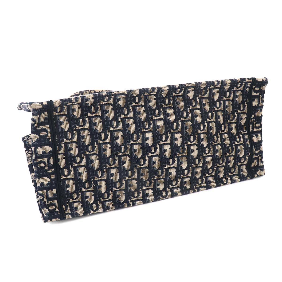 Dior Oblique Book Tote Canvas Navy — view 5