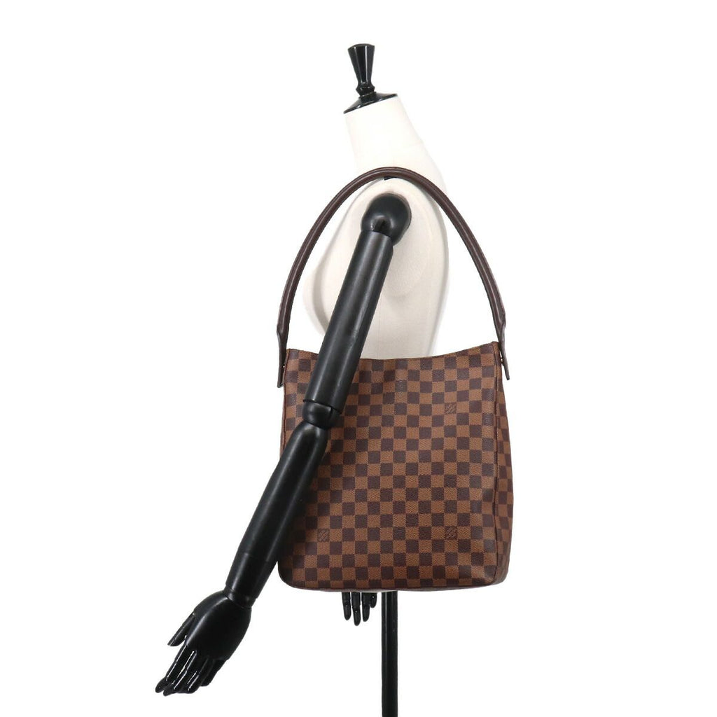 Louis Vuitton Damier Looping GM Personal Shoulder Bag Ebene — view 9
