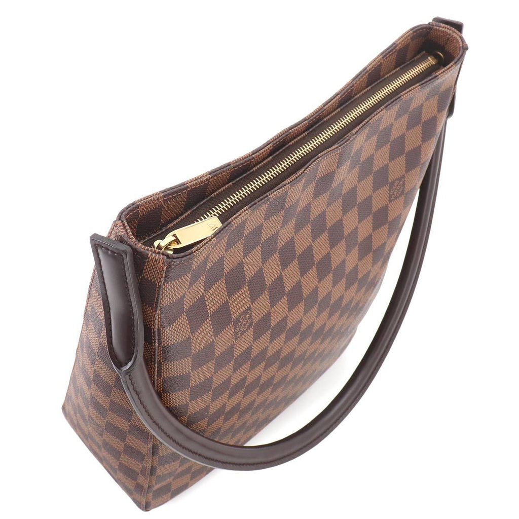 Louis Vuitton Damier Looping GM Personal Shoulder Bag Ebene — view 8
