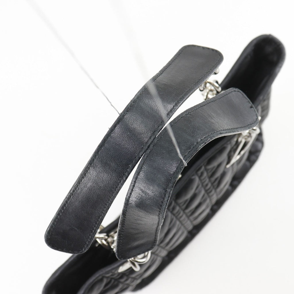 Dior Lady Cannage Chain Tote Lambskin Black — view 5