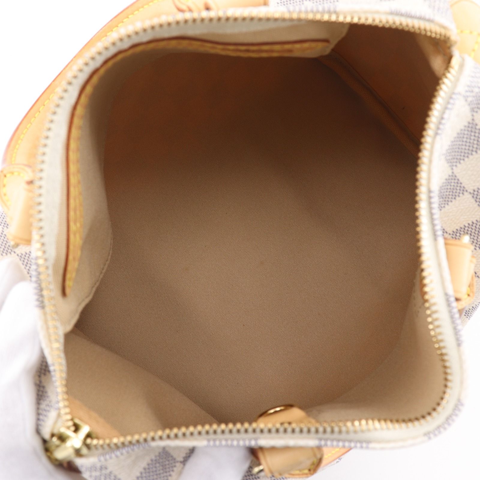 Louis Vuitton Speedy 25 Damier Azur Canvas White Handbag — view 6