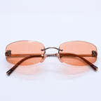 Chanel Rimless Sunglasses Eyewear 4002 CC Logo