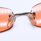 Chanel Rimless Sunglasses Eyewear 4002 CC Logo — view 8