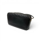 Chanel Trendy CC Bowling Bag Lambskin Black Gold Quilted Goro CC Logo Chain — view 4