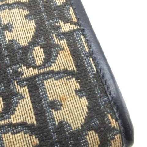 Dior Trotter Coin Case Kiss Lock Purse Beige — view 8