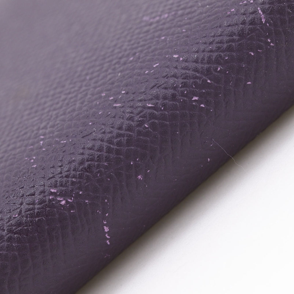 Hermes Azap Silk in Long Veau Purple Silver D Wallet — view 7