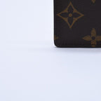 Louis Vuitton Porte Cartes Simple Card Case Monogram Canvas Brown — view 8