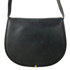 Gucci Shoulder Bag Vintage Black Flap Crossbody Leather — view 3