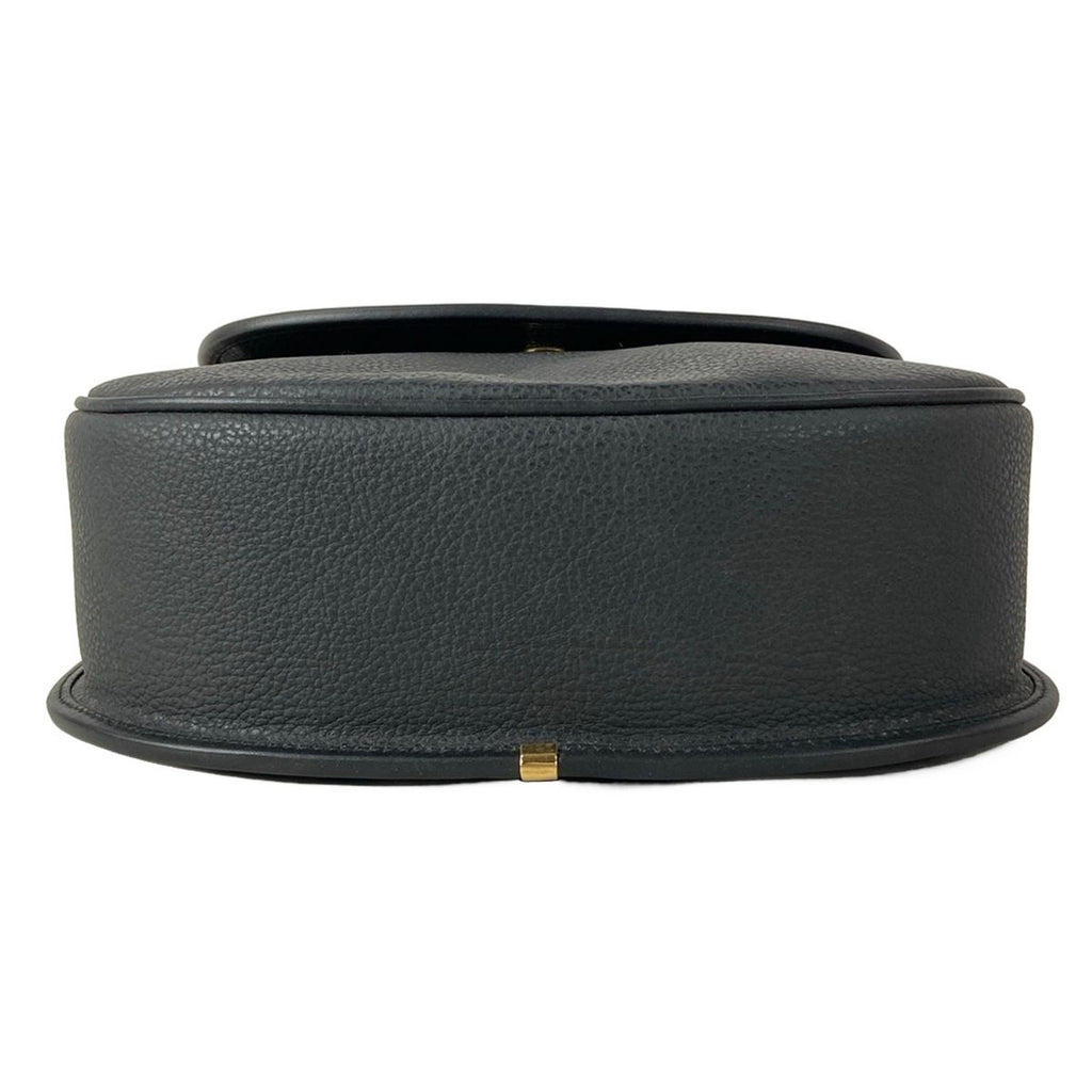 Gucci Shoulder Bag Vintage Black Flap Crossbody Leather — view 5