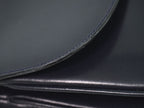 Celine Carriage Shoulder Bag Leather Navy — view 7