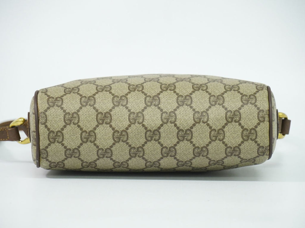 Gucci Sherry Line GG Supreme Shoulder Bag Pochette Beige Shelly — view 3