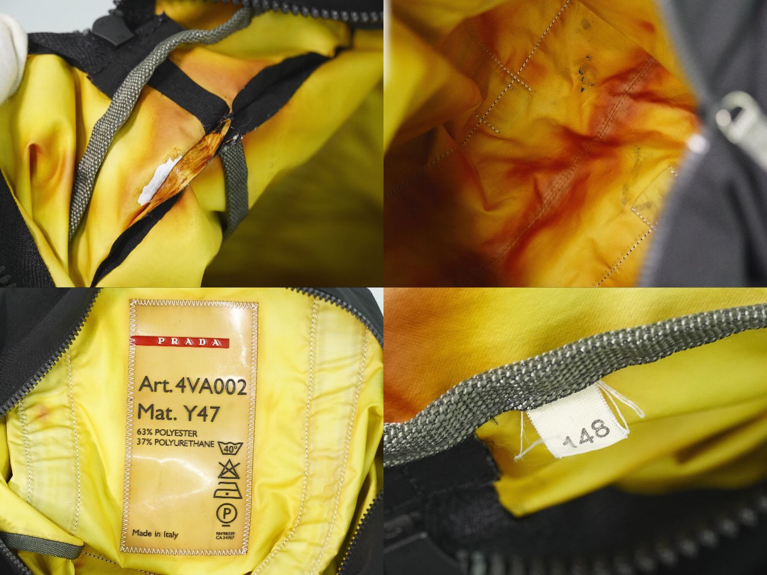 Prada Sports Line Tote Nylon Black — view 9