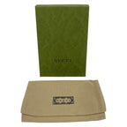 Gucci Bifold Wallet Ophidia Ivory Dark Brown Multi L-shaped Zipper Leather — view 6