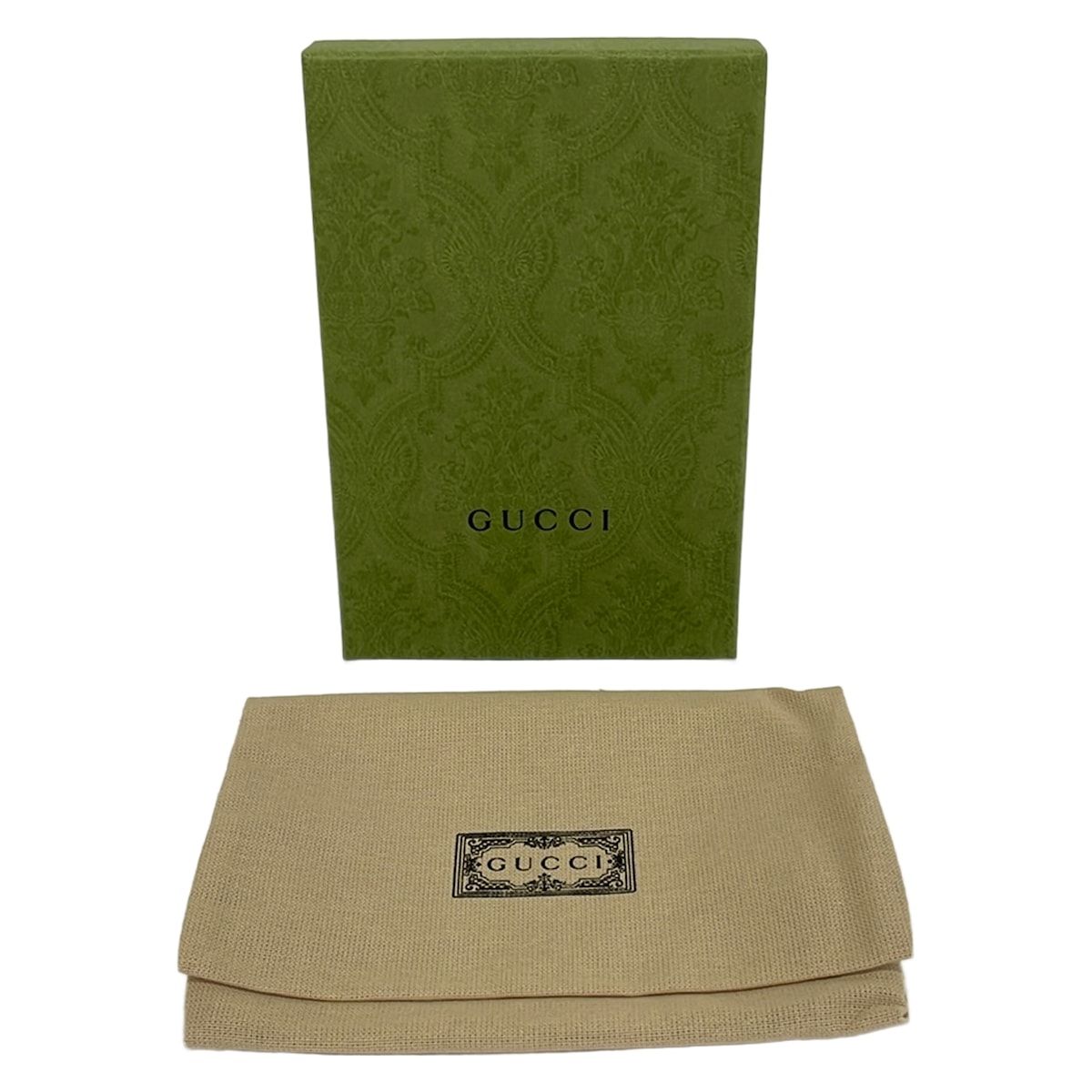 Gucci Bifold Wallet Ophidia Ivory Dark Brown Multi L-shaped Zipper Leather — view 6