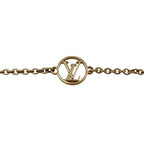 Louis Vuitton Necklace Flower Full Monogram Gold — view 5