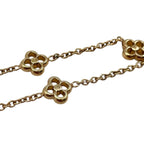 Louis Vuitton Necklace Flower Full Monogram Gold — view 4