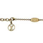 Louis Vuitton Necklace Flower Full Monogram Gold — view 6