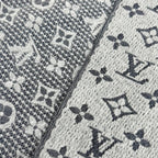 Louis Vuitton Echarpe Monogram Classic Wool Scarf Gray — view 4