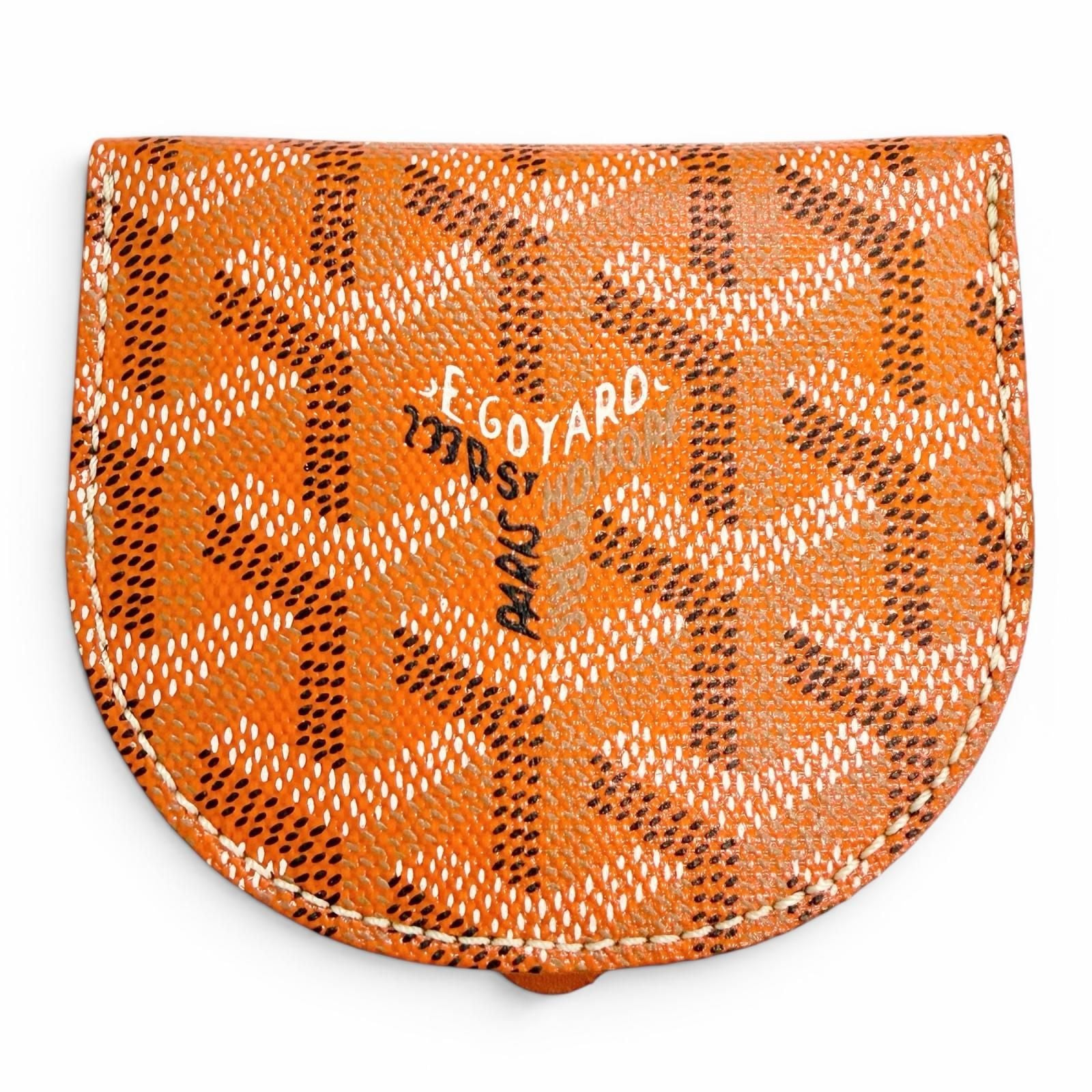 Goyard Raspail Coin Purse Orange