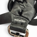 Fendi Mini Strap Leather Ribbon Shoulder Black — view 6