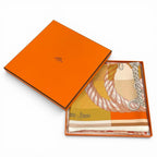 Hermes Carre 90 Gavroche Della Cavalleria Silk 100% Double Face Scarf Multi — view 2