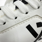 Louis Vuitton LV Trainer Line Upcycled Leather LV Logo Low Cut Sneakers White — view 8