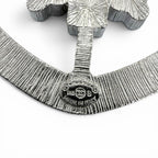Chanel Emblem Logo CC Rhinestone Brooch Silver — view 6