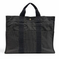 Hermes Her Line MM Series Button Tote Gray