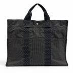 Hermes Her Line MM Series Button Tote Gray