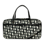 Dior Trotter White Black Gray Mini Bag Leather