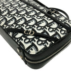 Dior Trotter White Black Gray Mini Bag Leather — view 6