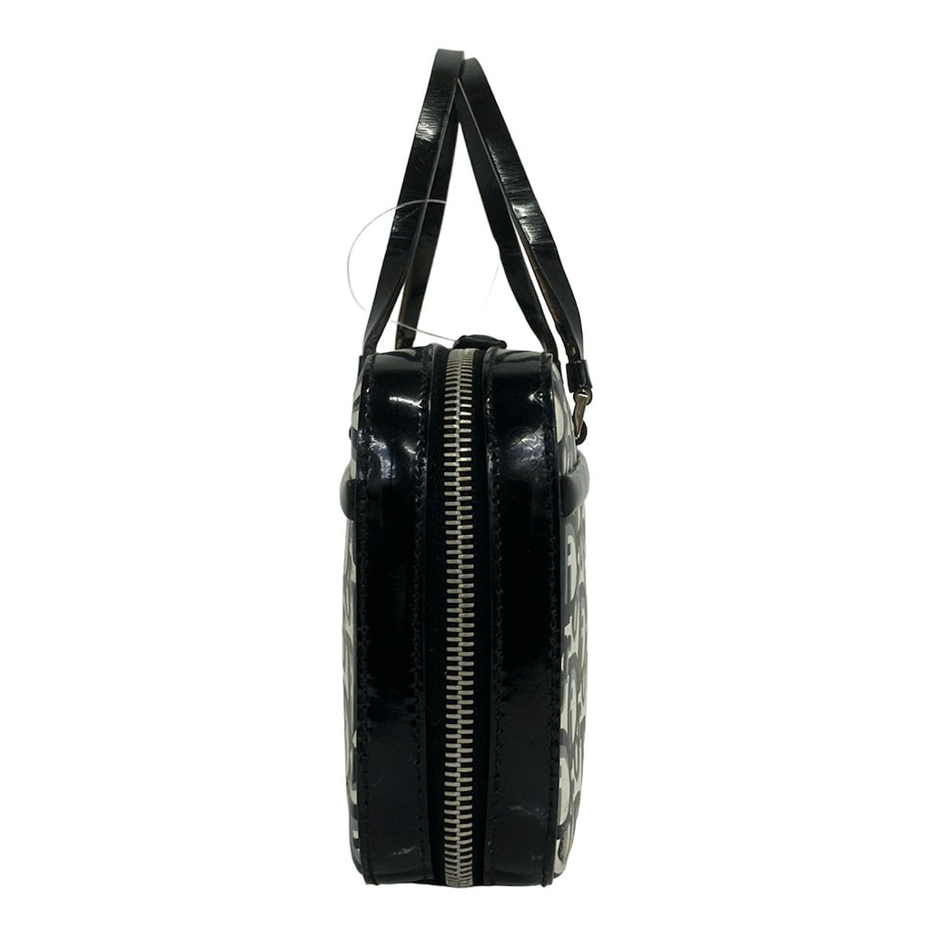 Dior Trotter White Black Gray Mini Bag Leather — view 2