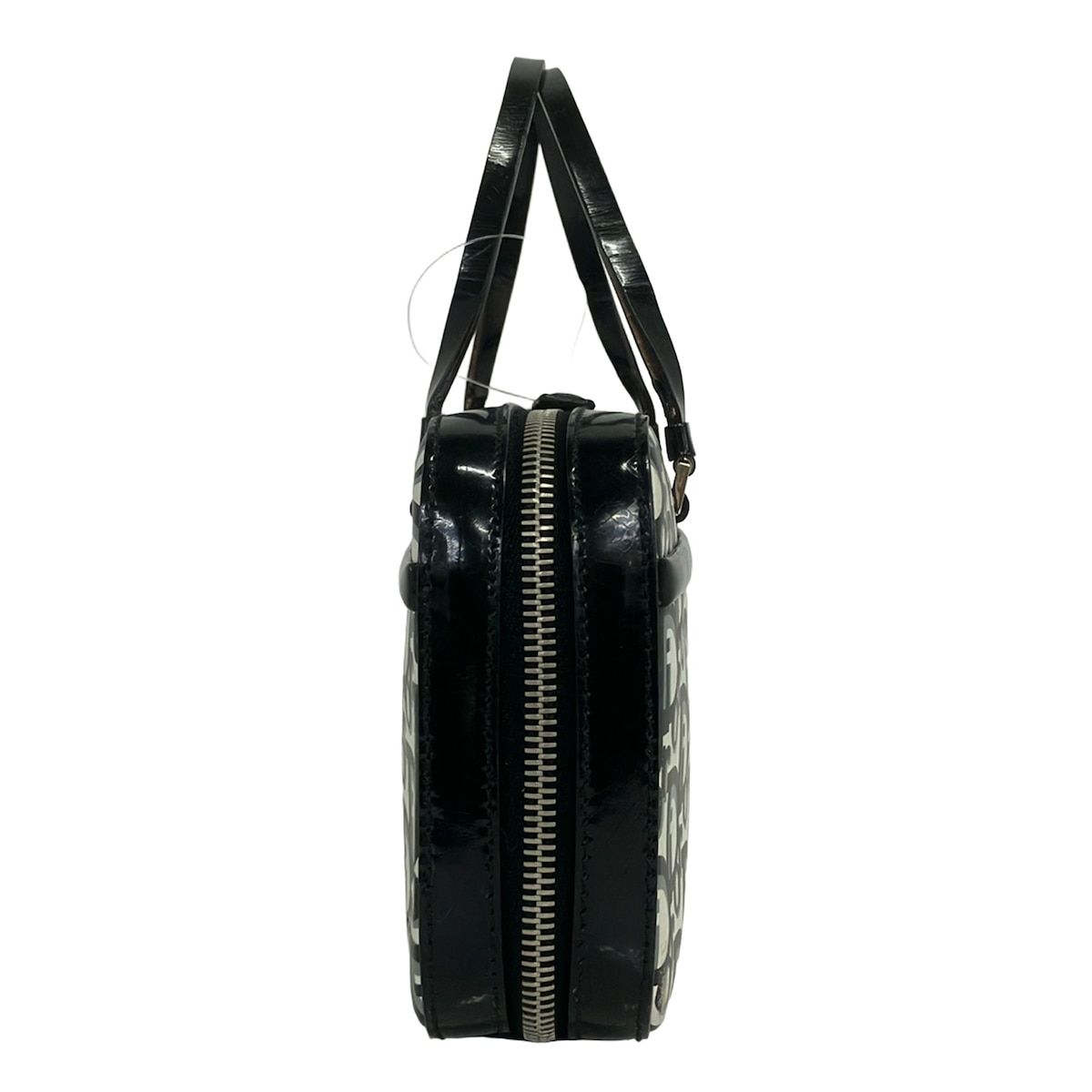 Dior Trotter White Black Gray Mini Bag Leather — view 2